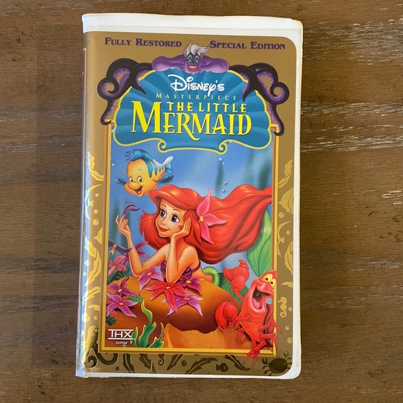 1998 Original Fully Restored Special Edition "The little Mermaid" VHS Tape - Picture 1 of 9